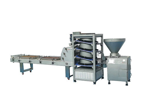 Многофункциональная производственная линия хлеба используется в больших масштабах.